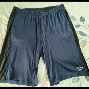 2XL Reebok Navy Blue Men Shorts